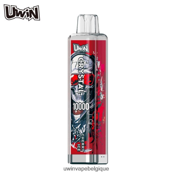UWIN Vape Acheter - UWIN CRYSTAL 10000 vapes jetables glace aux cerises 84DBZD6