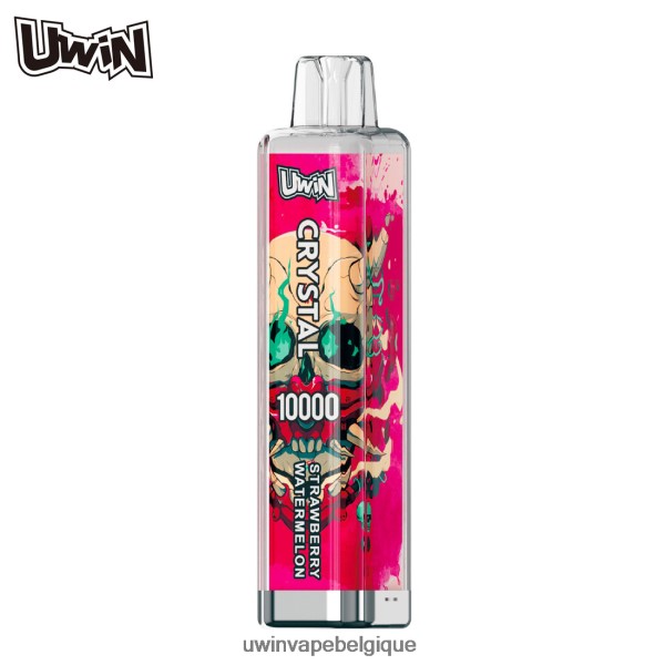 UWIN Vape En Ligne - UWIN CRYSTAL 10000 vapes jetables pastèque fraise 84DBZD3